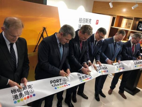 Port Gdańsk otworzył biuro  handlowe w Chinach
