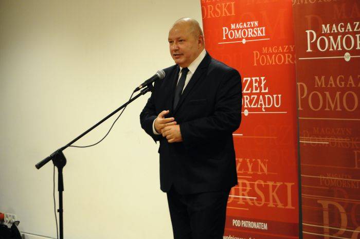 Wiesław Byczkowski wicemarszałek województwa pomorskiego patron honorowy plebiscytu Orzeł Pomorski
