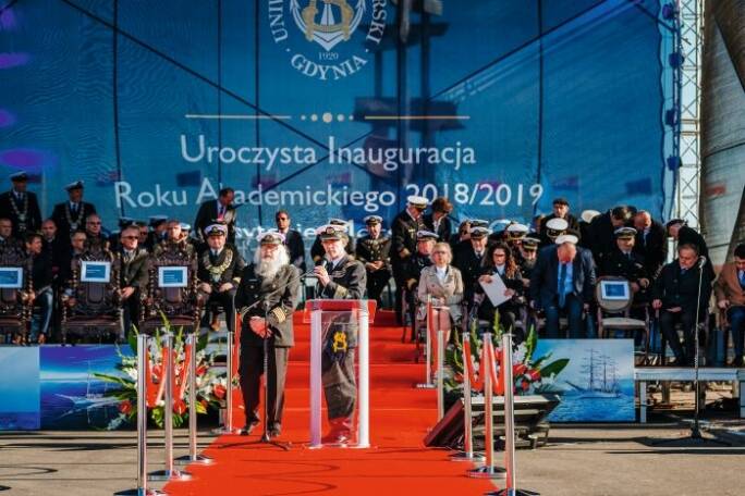 Inauguracja  roku akademickiego  na Uniwersytecie Morskim