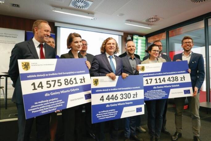 Ponad 40 mln zł dodatkowych środków unijnych w Trójmieście