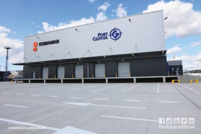 Otwarcie Magazynu Wysokiego  Składowania w Centrum  Logistycznym Portu Gdynia