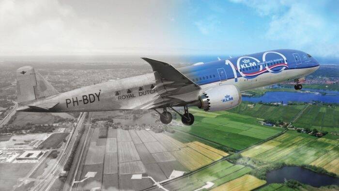 KLM wczoraj, dziś, jutro Najstarsza linia lotnicza na świecie ma 100 lat!