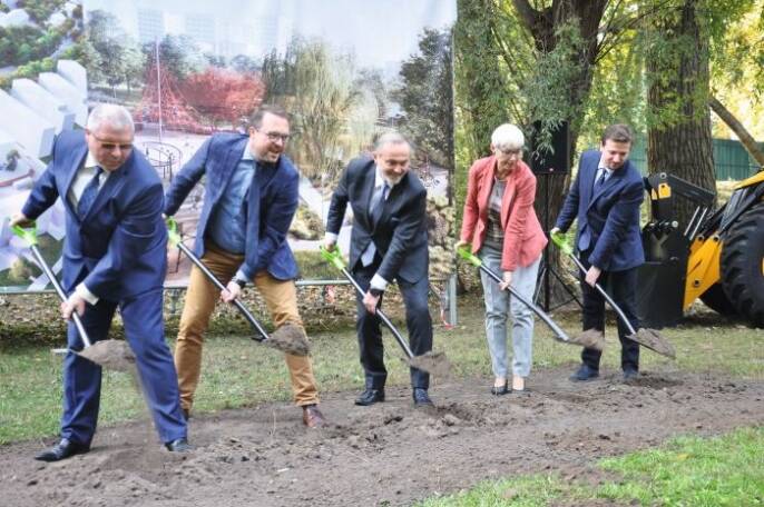 Park Centralny w Gdyni Strefa spokojnej rekreacji