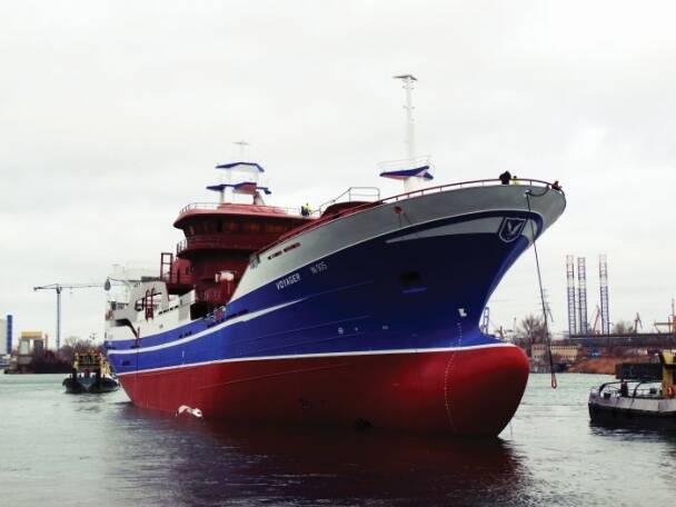 Jeden z najsilniejszych  trawlerów na świecie  zwodowany w Naucie 