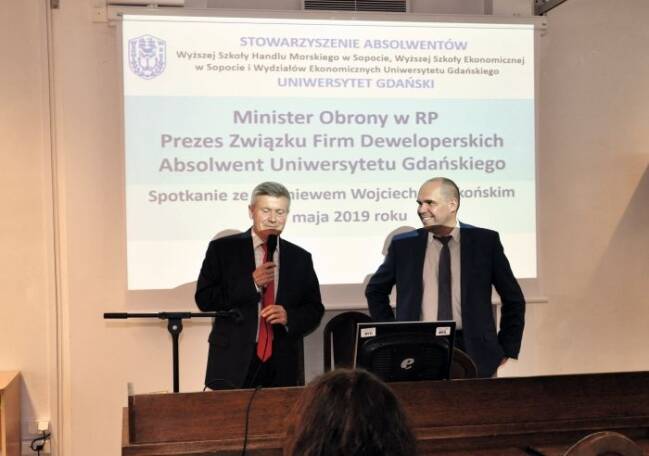 Spotkanie z prezesem Robyg  na Wydziale Ekonomicznym UG