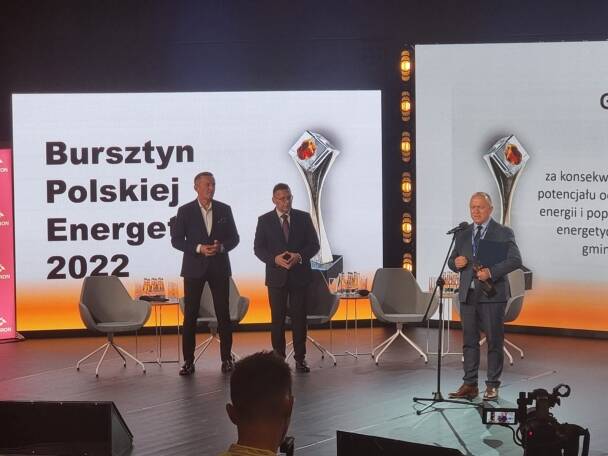 Gmina Przywidz na topie „Bursztyn Polskiej Energetyki” dla Przywidza