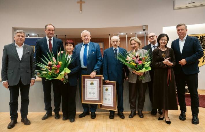 Wyróżnienie dla Ireneusza Ćwirko i Krzysztofa Kulczyckiego, właścicieli stoczni CRIST SA
