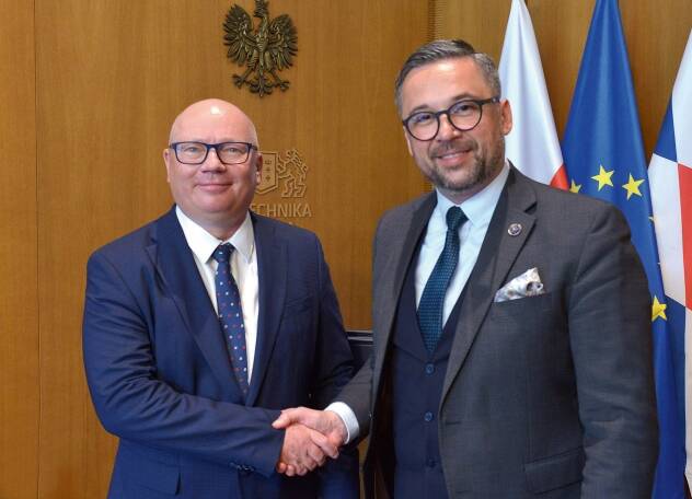 Minister Marcin Kulasek z wizytą na Politechnice Gdańskiej