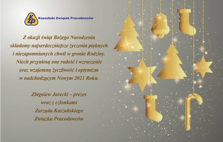 Życzenia świąteczne - Kaszubski Związek Pracodawców