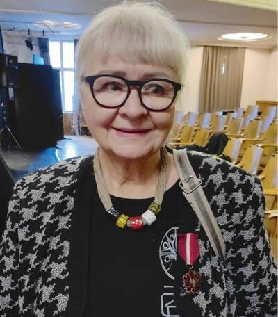 Laureatka medalu Gloria Artis. Redaktor Alina Kietrys odznaczona