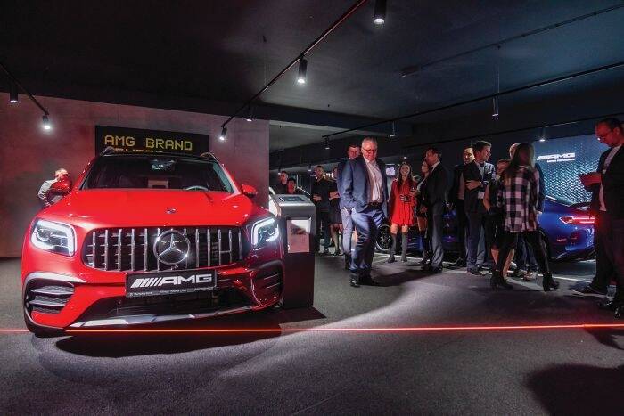 vPierwszy salon  w Europie AMG Brand  Center Gdańsk