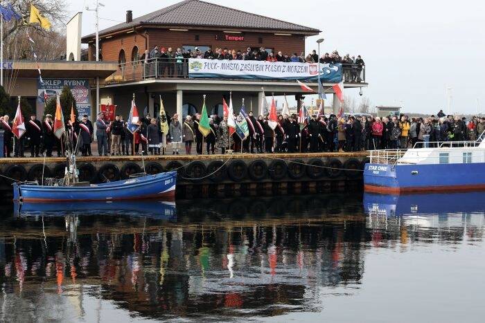 Uroczystość jubileuszu  zaślubin Polski z morzem
