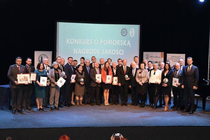 Laury XXII edycji Konkursu  o Pomorską Nagrodę Jakości rozdane