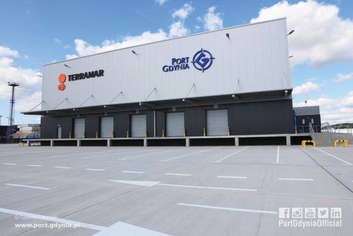 Otwarcie Magazynu Wysokiego  Składowania w Centrum  Logistycznym Portu Gdynia