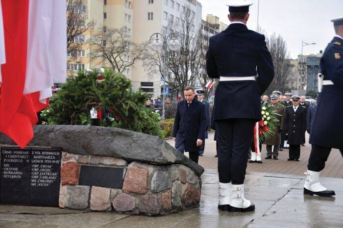 PREZYDENT RP NA ŚWIĘCIE MARYNARKI WOJENNEJ