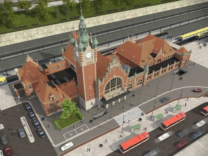 Wielka modernizacja dworca  i stacji Gdańsk Główny