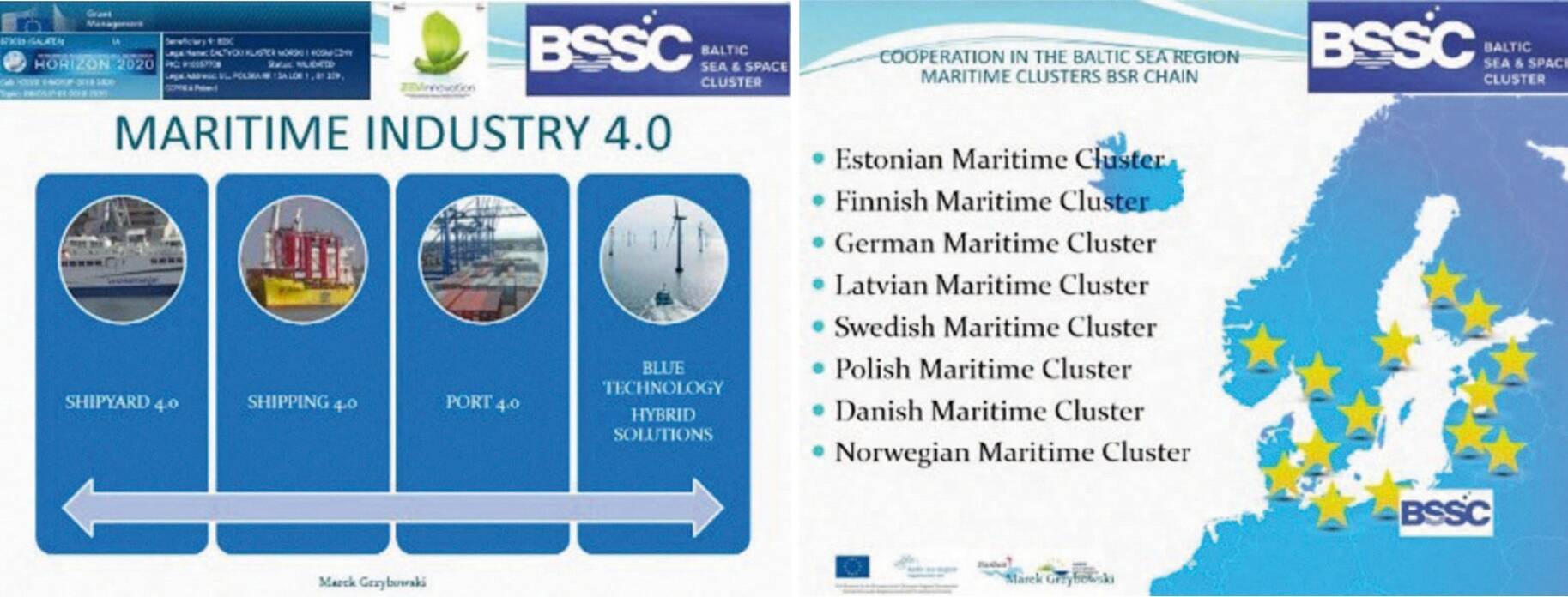 Spotkanie Noworoczne Bałtyckiego Klastra Morskiego i Kosmicznego w Szkole Morskiej w Gdyni