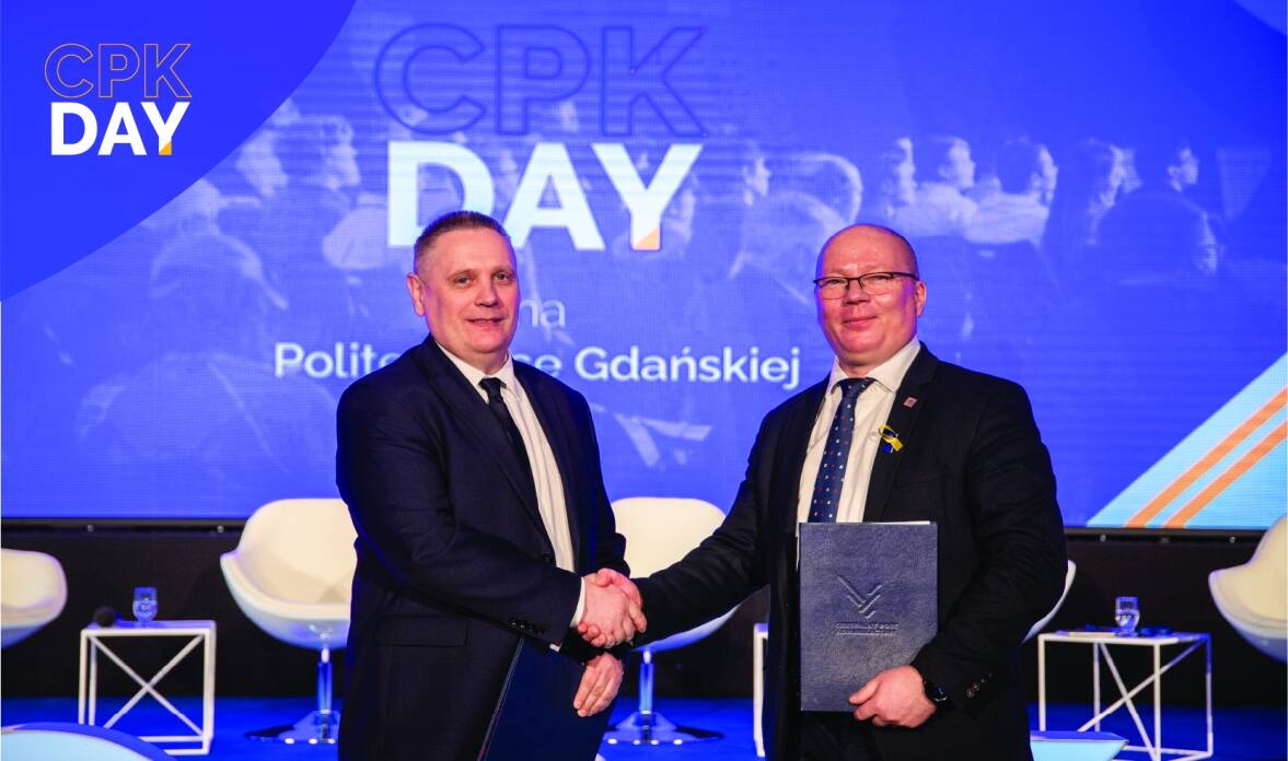 Spółka CPK nawiązuje współpracę z Politechniką Gdańską Podpisanie umowy odbyło się podczas CPK Day na PG