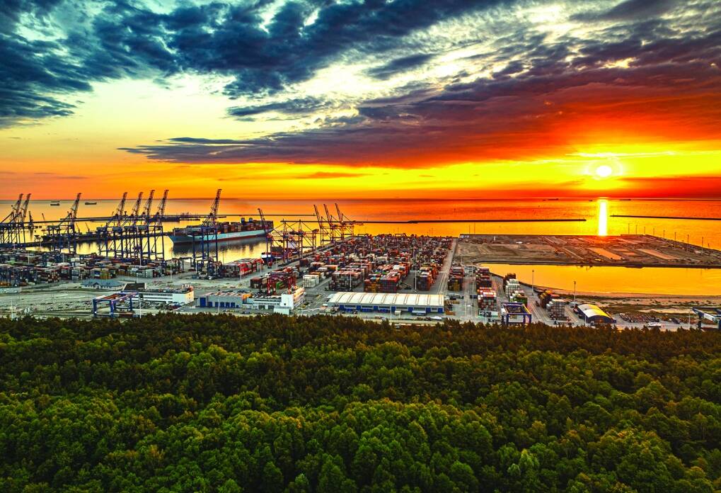 Kluczowa inwestycja Baltic Hub Container Terminal