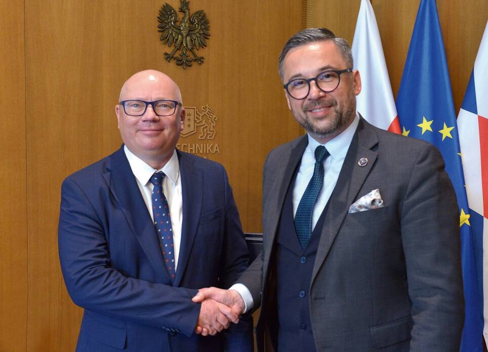 Minister Marcin Kulasek z wizytą na Politechnice Gdańskiej