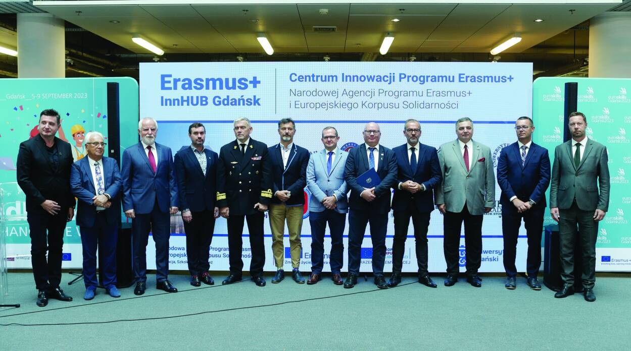 Ruszyły projekty wspomagające region Pomorza Erasmus + InnHub Gdańsk i Euroskills 2023