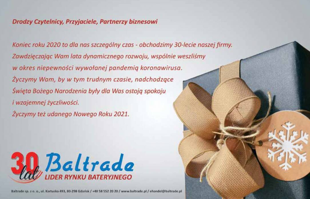 Życzenia Świąteczne - Baltrade