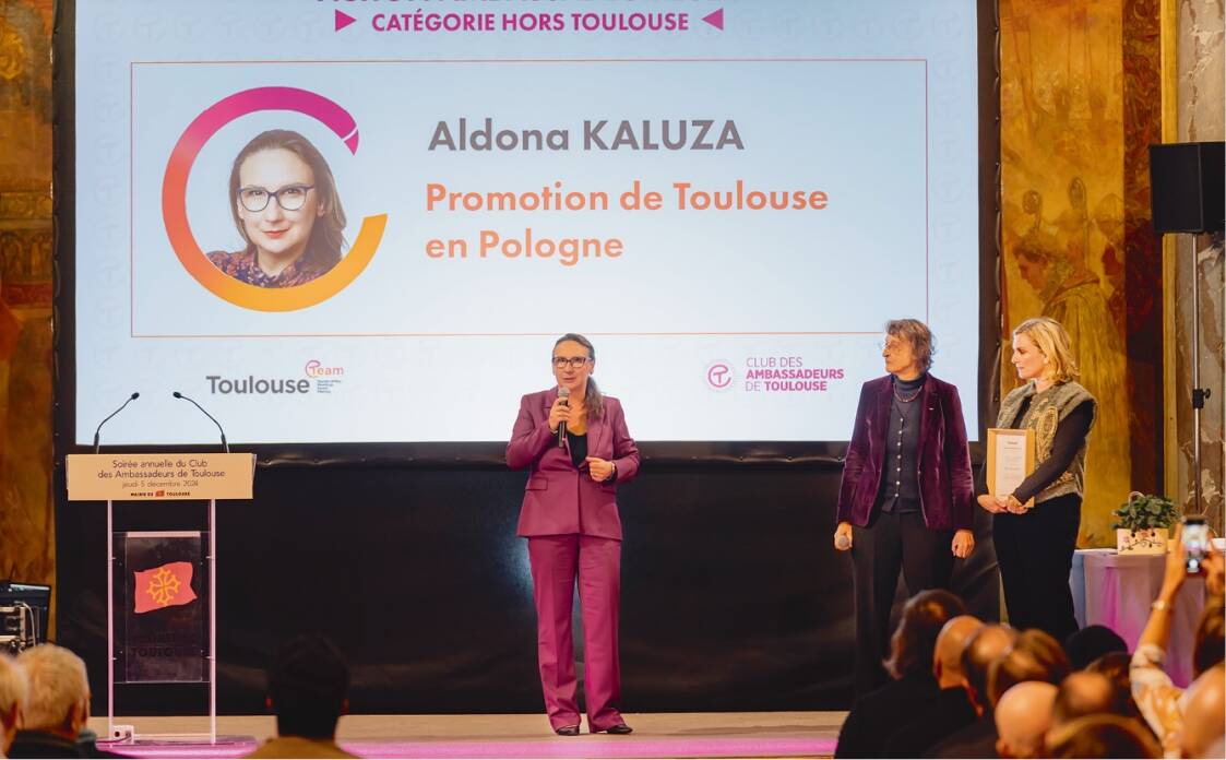 Polka z Gdyni najlepszym ambasadorem francuskiej Tuluzy za granicą 