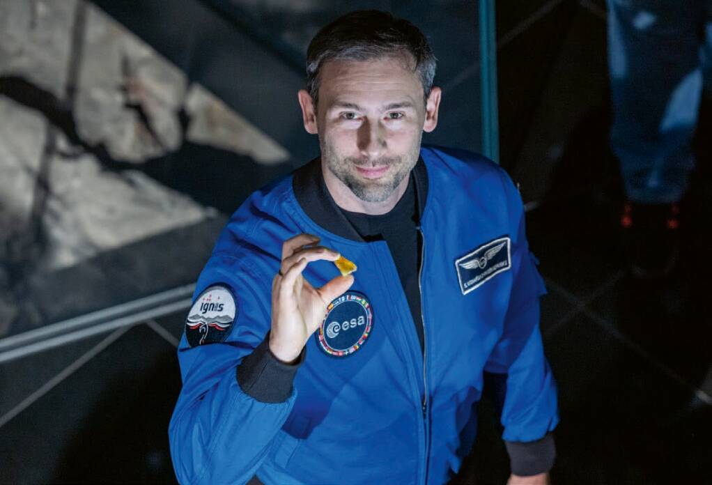 Bursztyn z kosmosu wylądował w Gdańsku