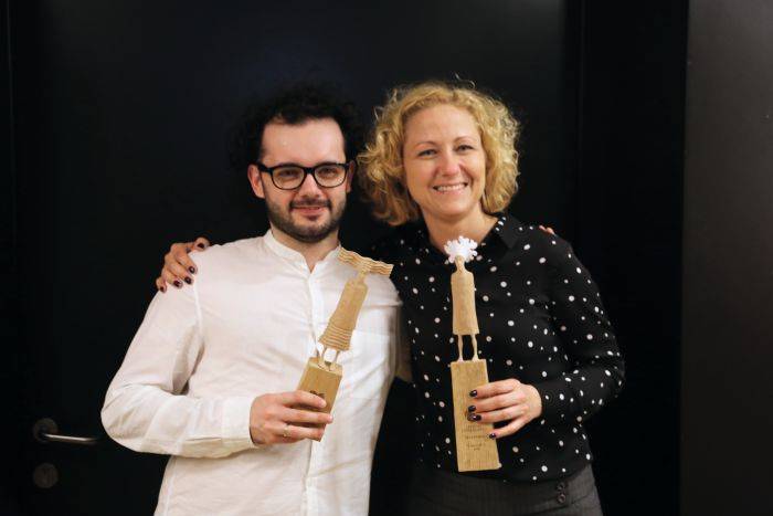 Łukasz Pilip i Katarzyna Włodkowska - laureaci nagrody Twórca Szczególnie Wrażliwy